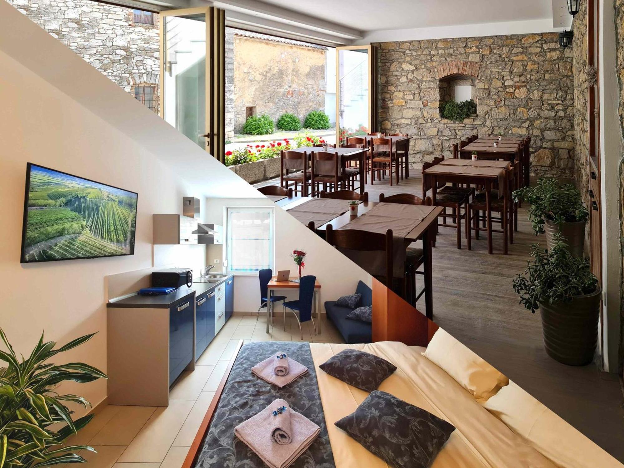 Restaurant & Apartments Getaway Pri Kobalu Vipava Zewnętrze zdjęcie